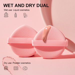 LMLTOP Factory Direct Éponge Cosmétique Épaisse et Douce Double Usage (Sèche et Humide) pour Poudre et <span class=keywords><strong>Fond</strong></span> <span class=keywords><strong>de</strong></span> <span class=keywords><strong>Teint</strong></span> Rose, Éponge <span class=keywords><strong>de</strong></span> Maquillage Moelleuse Effet Coussin d'Air - Product Image 5
