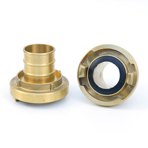 Высококачественное противопожарное оборудование в немецком стиле, Латунная муфта для пожарного шланга, фитинги для судового пожарного гидранта, соединение 1,5/2/2 5 дюймов - Product Image 5