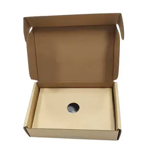 Custom Degradable Packaging Brown Kraft Airplane Box For Electronics Packaging Paper Box Customized Logo Packing Grocery Carton