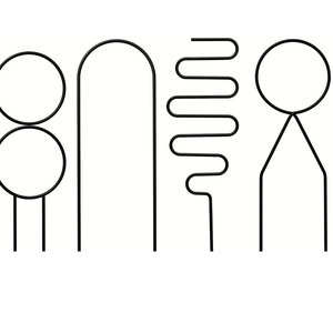 5 pièces de treillis en fer forgé décoratif pour intérieur/extérieur, support de sol suspendu pour clôture de jardin et décoration de cour, porte-<span class=keywords><strong>plante</strong></span> en pot - Product Image 4