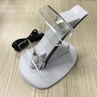 Pour contrôleur sans fil HBP-253 PS5 chargeur à double siège chargeur d'avion PS5 avec indicateur chargeur de siège de contrôleur de jeu PS5