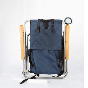 Kejie Design Adjustable Multipurpose Lightweight Metal Folding Chair with Cup Holder and Storage Bag for Outdoor Use - Product Image 3