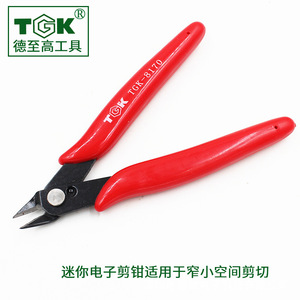 Tgk Mini Electronic Pliers 170 Diagonal 5 Inch <b>Sliding</b> <b>Plastic</b> Sprue Cutting Wire Cutters Diy Model Tool - Product Image 2