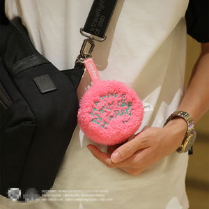 For Princess Super Soft Plush Toy Birthday Stress Relief <strong>Pillow</strong> Round Storage Hanging Bag Pendant PP Cotton Filled Pink Gift - Product Image 4