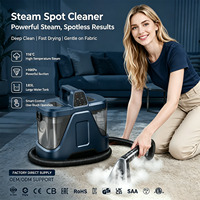Nettoyeur vapeur professionnel pour tapis, tissus et sièges de voiture, certifié CE CB, pour usage humide et sec, modèle 2026, fabriqué en usine OEM
