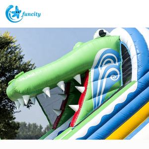 Personnalisation en gros Gonflable Toboggan <span class=keywords><strong>Crocodile</strong></span> Gonflable Toboggan Toboggans Gonflables pour Enfants - Product Image 3