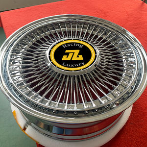 Jiangzao Roues à rayons métalliques personnalisées forgées 5x115 5x127 14 15 16 17 18 19 20 21 22 24 pour T-Bird Series 62 356 E-Type W121 <span class=keywords><strong>W198</strong></span> - Product Image 5