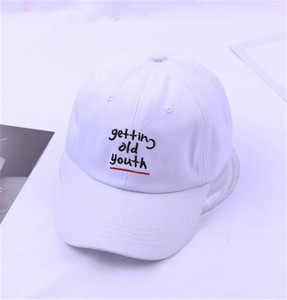 Corée Hommes Sport Lettre Broderie Casquettes De Baseball Chaude Coton Décontracté Hip Hop Femmes Casquette Gorras Incurvé - Product Image 5