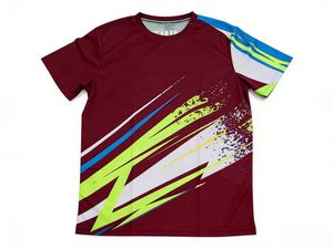 T-shirt de course à manches courtes unisexe personnalisé avec logo, séchage rapide, évacuation de l'humidité, pour activités sportives en plein air, marathon, événements, hommes - Product Image 1