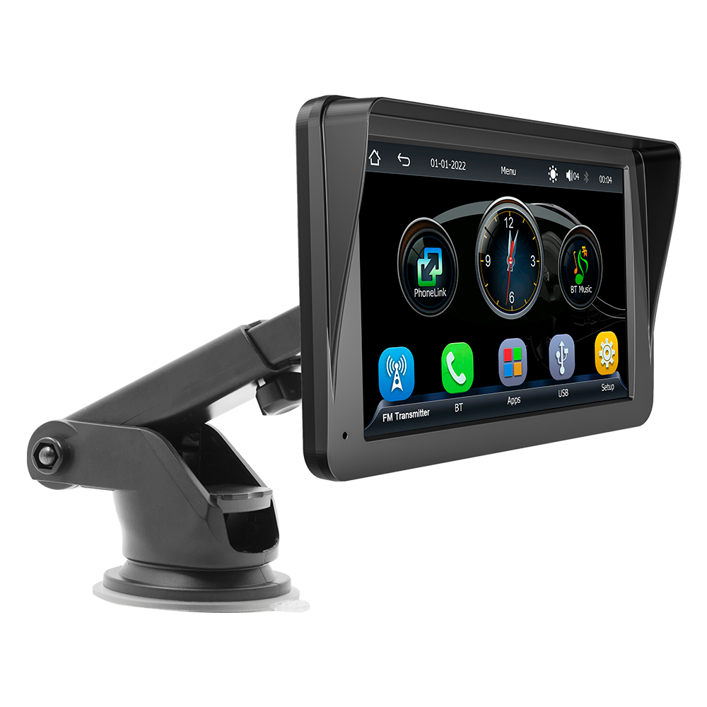 7インチHDスクリーン ワイヤレスCarPlay Android Auto対応 ダッシュ