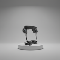 Nouvel exosquelette robotique d'assistance Resign, noir, léger, souple, portable, équipement de soutien pour la marche en extérieur et le sport