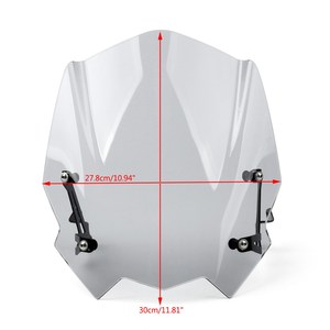 กระจกบังลมพลาสติก ABS สำหรับรถจักรยานยนต์ <span class=keywords><strong>BMW</strong></span> <span class=keywords><strong>G310R</strong></span> ปี 2017-2022 - Product Image 5