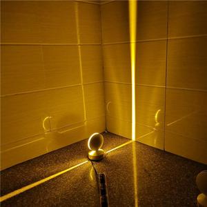 Forme ronde 9W LED Trick Light IP65 Étanche 360 Degrés RGB KTV Bar Couloir LED Fenêtre <span class=keywords><strong>Seuil</strong></span> Lumière - Product Image 4