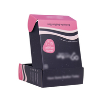 Cajas de correo corrugado autoadhesivas en forma de Piano, carpeta impresa de laminación mate, tapa transparente para envío, juguete de cartas de muñeca