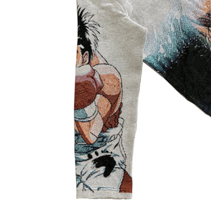 Sudadera con Capucha de Invierno para Hombre, Diseño Retro y Nostálgico con Personajes de Boxeo de IPPO <span class=keywords><strong>Manga</strong></span>, Tejido Tipo Tapicería - Product Image 5