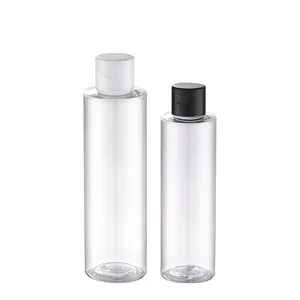 PET emülsiyon plastik şişe şeffaf şişe kapak kapağı vidalı kapak bottle10ml20ml30ml seyahat şişe