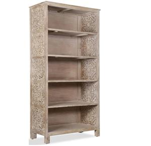 Meilleure vente étagère en bois de haute qualité avec étagères de taille variable pour bibliothèque produit en vrac fait main - Product Image 1
