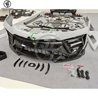 Kit carrosserie MSY Style en fibre de carbone sèche pour Lambo URUS SE : Pare-chocs, Capot, Élargisseurs d'ailes, Jupes latérales, Aileron, Diffuseur, Lame de pare-chocs, Sortie d'échappement
