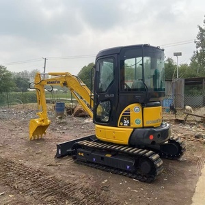 Mini-excavatrice hydraulique sur chenilles d'occasion Komatsu PC35MR, modèles 200, 210, 220, 240, 270, 300, 350, 360 - Product Image 5