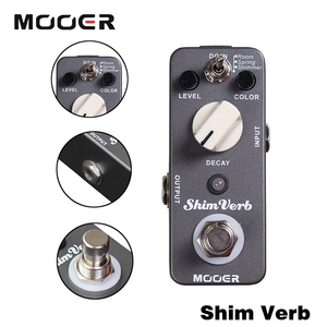 Mooer riverbero pedale parti per chitarra accessori effetto Multi-effetti True Bypass Mrv1 Shim effetto word Pedalboard riverbero digitale - Product Image 6