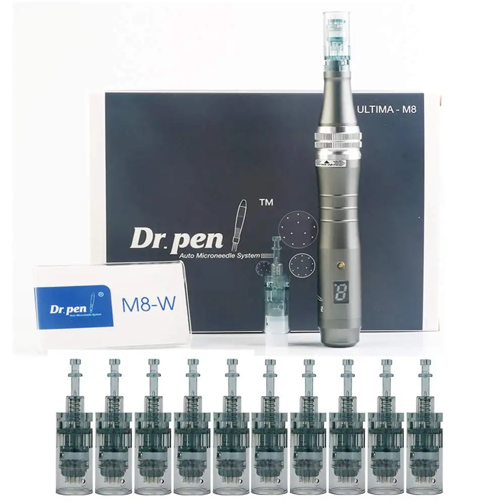 Wholesale dermapen Profesional Disposable Microneedle 16 Pins Dr Pen M8 Cartridges Derma Pen Mesotherapy Needles