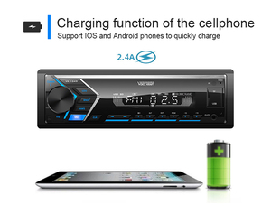 Classique <span class=keywords><strong>Pioneer</strong></span> Style 1 Din <span class=keywords><strong>autoradio</strong></span> stéréo lecteur multimédia mains libres Autopart voiture lecteur Mp3 avec BT - Product Image 5