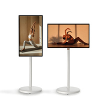 Bestseller 32 Zoll Tragbarer Smart Screen Android Touch-Display mit Rädern für Heim- und Bürounterhaltung