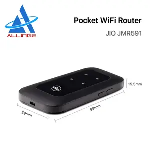 ALLINGE XYY047 Desbloquear 4G Carro Roteador Sem Fio JMR591 4G Cartão SIM WIFI Router