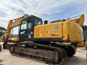 30 toneladas de Corea Hyundai 305LC-7 modelo máquina grande usada Hyundai 305 excavadora sobre orugas a la venta excavadora usada Corea del Sur - Product Image 2