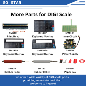 SM110B SM110B+ SM80B SM90B คีย์บอร์ดวงจรภายในสำหรับ <span class=keywords><strong>DIGI</strong></span> SM110B SM110B+ SM80B SM90B เครื่องชั่งน้ำหนักอิเล็กทรอนิกส์ขายปลีกขายส่งอะไหล่ - Product Image 2