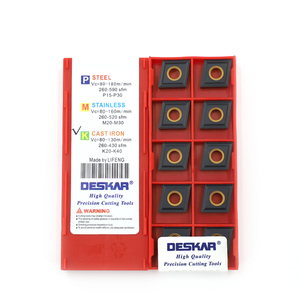 DESKAR CNMG120404/CNMG120408/CNMG120412 LF3018 CNC 터닝 툴 케이스 용 선반 커팅 인두 용 카바이드 인서트 - Product Image 1