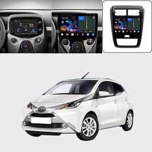 Penhui Android lecteur DVD de voiture pour <span class=keywords><strong>Toyota</strong></span> Wigo Agya <span class=keywords><strong>Aygo</strong></span> 2020 - <span class=keywords><strong>2023</strong></span> Radio GPS Navigation Audio vidéo CarPlay DSP multimédia 2 - Product Image 4