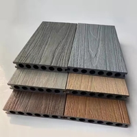 Plancher extérieur composite WPC/plancher de terrasse/panneau de bois dur massif