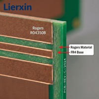 Rogers Radar Automotriz de Onda Milimétrica de Alta Frecuencia 77GHz, PCB Híbrido, Imagen 4D, ADAS, 8 Capas, Blind Via ENIG LEX-RADAR-77G8L