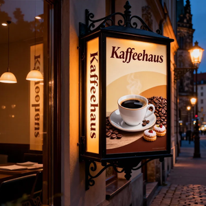 गैस स्टेशन फास्ट फूड कॉफी दुकान के लिए नेतृत्व वाला रेस्तरां मेनू बोर्ड फॉर मार्केटिंग के लिए यूनिवर्सल साधारण फांसी - Product Image 4