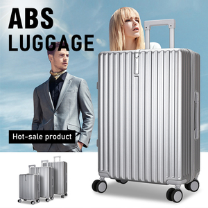 OMASKA कस्टम ABS सामान 3 Pcs महिलाओं 20 24 28 इंच ABS यात्रा सामान सेट - Product Image 2