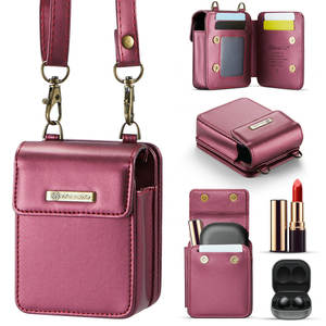 CaseMe Bolso Cruzado de Lujo para <span class=keywords><strong>Buds</strong></span> 3/2 FE y para 3/2 Funda Monedero Magnética Impermeable a Prueba de Golpes - Product Image 2