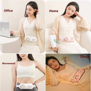 Cinto de Massagem Menstrual Inteligente para Mulheres 2025, 9 Níveis de Vibração, Couro PU, Plástico ABS, 1800mAh, Ajuste Livre na Cintura - Product Image 6