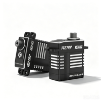 Servo Digital RC de Alto Torque de 20g y 14.8KG, Servo de Cambio con Engranajes Metálicos, Servo de Dirección para TRX4M 1/18 Crawler TRX4 SCX10 1/10 Avión
