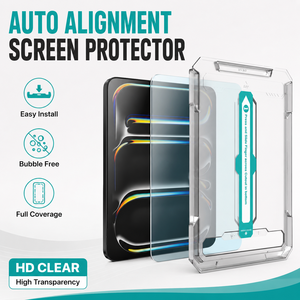 Protector de Pantalla de Vidrio Templado Transparente HD al por Mayor con Marco de Instalación de Alineación Automática para iPad 10.ª y 11.ª Generación - Product Image 2