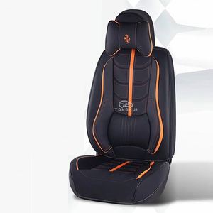 ปลอกหุ้มเบาะหนังรถยนต์ด้านหน้าแบบหรูหรา ทนทาน กันน้ำ - Product Image 2