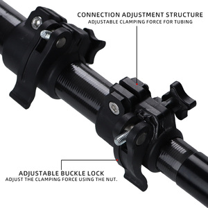 Nhà máy trực tiếp tùy chỉnh sợi carbon ống nhà sản xuất Trọng lượng nhẹ 20m sợi carbon mở rộng cực với xử lý lật khóa - Product Image 6