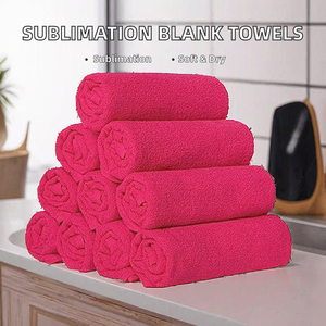 Toallas de Mano de Algodón Sublimables, de Secado Rápido, Absorbentes y Suaves, para Limpieza de Cocina y Baño - Product Image 2
