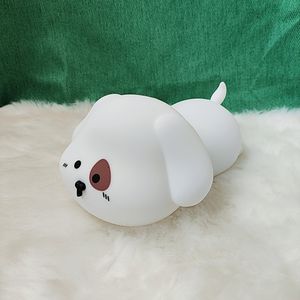 Luz nocturna portátil con sensor de movimiento para cachorros, para niños, de silicona, LED, USB, recargable, con control táctil, para habitación de bebé - Product Image 6