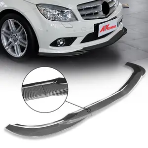 Benz mercedes W204 C63 Amg kit de carrosserie large accessoires pour pare-chocs avant classe C w204 Bodykit Lip Splitter Spoiler