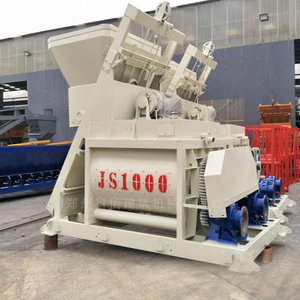 Mélangeur concret électrique du double arbre <span class=keywords><strong>1m3</strong></span> JS1000 pour l'usine de traitement <span class=keywords><strong>en</strong></span> lots - Product Image 1