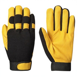 New Arrival <b>Touchscreen</b> Running & Cycling <b>Gloves</b> Custom Anti-Slip Leather Winter Thermal Lining Flame-Retardant - Product Image 2