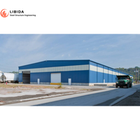 Edificio de Estructura de Acero Prefabricado de Gran Capacidad para Almacenamiento Industrial de Bajo Costo y Alta Demanda