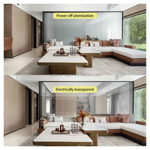 Film intelligent PDLC à gradation de teinte électrique pour hôtels et maison PDLC fenêtre verre porte intérieure salle de douche transparente avec 91 PDLC - Product Image 2