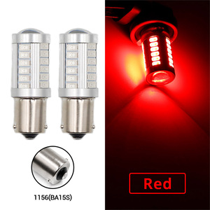 ไฟเลี้ยว LED สำหรับรถยนต์ 1156 1157 5730 5630 33SMD ไฟถอยหลัง ไฟมอเตอร์ไซค์ ไฟเบรก - Product Image 3